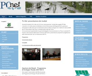 po-net.org: PO-Net In rete per il Po
PoNet un progetto di Legambiente Lombardia