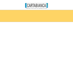 cartabiancaservizi.net: Agenzia pratiche automobilistiche Cartabianca, specializzata nella gestione patenti C, A, B, D ed E
Il Gruppo Cartabianca, specializzato nella gestione di pratiche automobilistiche e pratiche per patenti C, A, B, D ed E, ha iniziato la sua attivita' a Torino nel 1980, oggi e' formato da 5 societa' specializzate e gestisce centinaia di migliaia di pratiche all'anno. 
