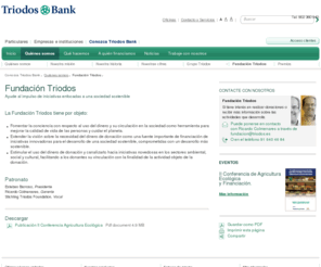 fundaciontriodos.es: Fundación Triodos
Fundación Triodos