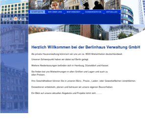 immocenter-berlin.com: Berlinhaus Verwaltung GmbH - Portal
Immobilien suche wohnungen gewerbe gesundheitsorientierte immobilien, deutsche wohnhaus dwh deutsche gewerbehaus dgh deutsche ärtztehaus dah