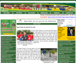 iscc-super-cricket.org: Official website of the International Super-Cricket Committee (ISCC)
super-cricket, cricket, indoor cricket, sport, india, indian , indian super-cricket, super cricket, lucknow,  meraj, ansari, seraj, mohd seraj ansari ,inoc, non-olympic, federation, ball, glubs, stump, bat, pad, cricket shoes, cricketer, circket player, super-cricket player, dis-able circket, blind cricket, 