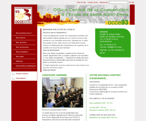 occe93.net: Accueil OCCE 93
Page évènementielle