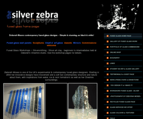 thesilverzebra.co.uk: - fused glass home page
 - fused glass home page