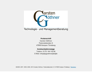 trimix.org: Carsten Göthner Technologie- und Managementberatung
