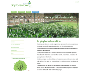 phytorestore.com: Jardins-Filtrants: Bienvenue
phyotrestore: traitement des sols et assinissement par phytorestauration, jardins filtrants