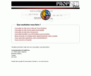 propnet.qc.ca: PropNet Web - Bienvenue
