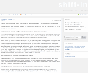 shift-in.com: shift-in | adventures in development
adventures in development