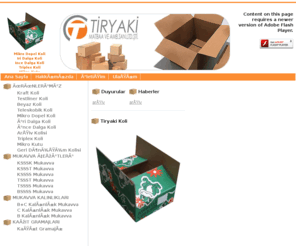 tiryakikoli.com: Tiryaki Koli | Tiryaki Koli Oluklu Mukavva
templates