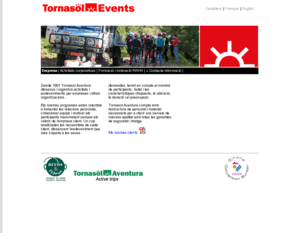 tornasol.com: http://www.tornasol.com.Tornasol-Aventura.
Tornasol Aventura. Activitats d'Outdoor i d'aventura.