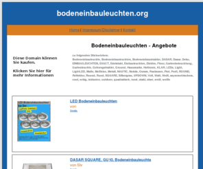 bodeneinbauleuchten.org: Bodeneinbauleuchten - bodeneinbauleuchten.org
