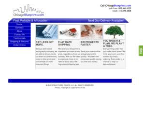 chicagoblueprints.com: Blueprint printing in Chicago
Chicago's online source for blueprint and reprographic services