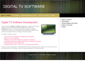 digitaltv-software.com: Digital TV Software
Digital TV software by Clearsoft.