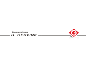 gervink.org: Bauunternehmung H. Gervink GmbH & Co. KG - Gervink, ein zuverlässiger Partner beim Bau.
Gervink - Das traditionsreiche Bauunternehmen in der Grafschaft Bentheim, Ihr Partner für Haus-, Industrie- und öffentlichen Bau aus Nordhorn.