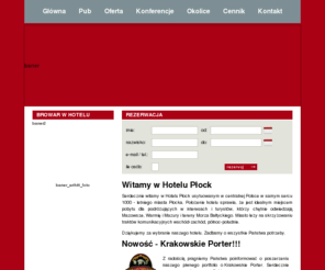 hotelplock.net: Hotel Płock | Browar | Piwo Krakowskie
