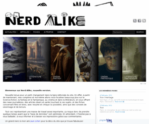 nerdalike.com: Nerd Alike
SF, Fantasy et Fantastique