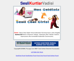 seslikurtlarvadisi.com: sesli chat v sesli sohbet , seslichat , seslisohbet , goruntulu sohbet , speakychat , seslichat sesli chat sesli sohbet sesli sohbet kamerali chat sesli sohbet sesli chat sesli goruntulu chat
Sesli ve goruntulu chat sitesi.