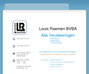 verzekeringenraemen.be: Louis Raemen Zakenkantoor & Verzekeringen
