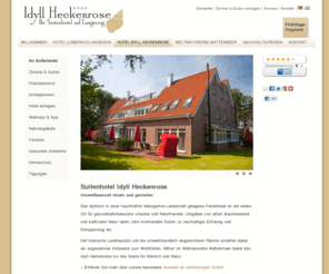 hotel-idyll-heckenrose.com: Hotel Logierhus Langeoog | Your Suite Hotel
