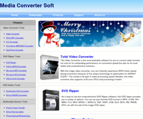 mediaconvertersoft.com: MediaConverterSoft Studio | Video Converter, DVD ripper, iPod video Converter, iPhone Backup, Audio Converter
The best video converter, dvd ripper, ipod transfer, iPhone backup, audio converter developer.