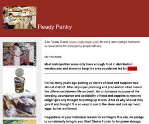readypantry.com: Ready Pantry
Ready Pantry 