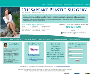 dr-armiger.com: Chesapeake Plastic Surgery | Plastic Surgeon Maryland | Annapolis | Baltimore Md | Cosmetic Surgeon Maryland
Cosmetic Plastic Surgery with outstanding results from surgical, non-surgical & laser procedures. Botox & other skin care treatments. Annapolis Md 410-224-2395.