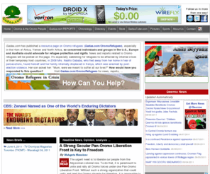 gadaa.com: Online Resource on Oromia and the Oromo People
Gadaa.com delivers information on the Oromo People and the Horn of   African region. Top news stories and analysis, entertainment, politics, and more.   For in-depth coverage, Gadaa.com provides Oromo chronology, scholarship search, internship search,  video, audio, photo gallery, and web directory.