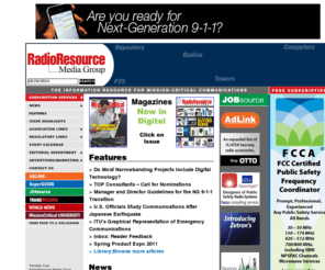 pandatacorp.com: MissionCritical Communications, Radio Resource International, and Public Safety Report - wireless voice and data communications for mobile, remote and public safety operations
MissionCritical Communications, Radio Resource Magazine, Radio Resource International, and Public Safety Report - wireless voice and data communications for mobile, remote and public safety operations