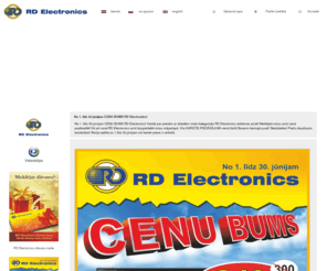 rd.lv: Welcome RD Electronics
www.rde.lv RD Electronics, www.rde.lv, RDE, SIA RD Elektroniks, Bullu 51b
