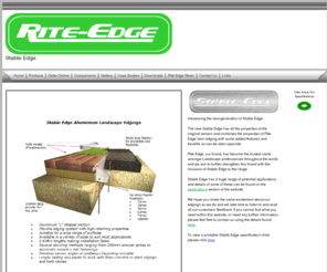 stable-edge.com: Stable Edge
Stable Edge Aluminium Landscape Edgings - A wide range of edgings to suit any surfacing application Asphalt to Artificial Turf.