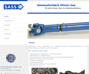 wilhelm-sass.com: Gelenkwellenfabrik Wilhelm Sass
Gelenkwellenfabrik Wilhelm Sass
