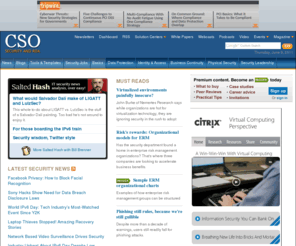 csomagazine.biz: CSO Online  - Security and Risk
CSO - information security & physical security thought leadership - news, analysis, how-tos & jobs 