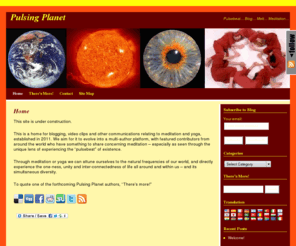 pulsingplanet.com: Pulsing Planet - Meditation Blog, Melt into the Pulsebeat
 Pulsing Planet -  