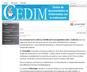 cedim-bf.org: Zoom
Joomla - le portail dynamique de gestion de contenu