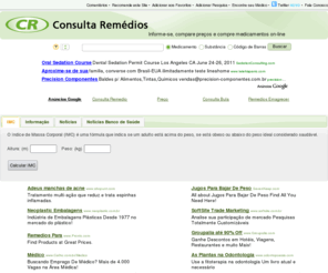 consultaremedios.com.br: Consulta Remédios - Informe-se, compare preços e compre medicamentos on-line
Consulte preços de medicamentos e compare-os e compre