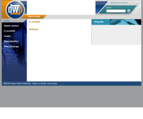 dwp.com.br: DWP - Dinamo Web Publishing
Tenha o seu Site, Desenvolvimento de Sites para Empresas e Sites Pessoais, Criação de Sites, Web Sites, HomePages