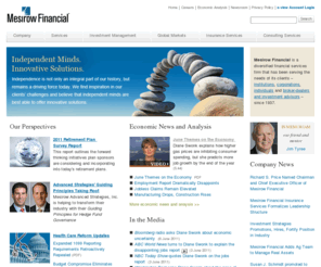 mesirowfinancial.com: Mesirow Financial - Diversified Financial Services
Mesirow Financial, a diversified financial services firm headquartered in Chicago, offers services in investment management, investment services, insurance services, investment banking, consulting and real estate