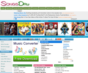 songsday.com: SongsDay.Com - Download Hindi, Pakistani, Bollywood, POP, Remix, Punjabi, Indian, Bhangra, Wedding and Movie Songs.
Download Hindi, Pakistani, Bollywood, POP, Remix, Punjabi, Indian, Bhangra, Wedding and Movie Songs.