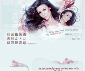 alyssa-m.org: Charming Alyssa Milano
Just another WordPress weblog