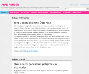 annerehberi.net: Anne Rehberi - Çocuğunuzun fiziksel gelişimi için bilmeniz gerekenler, öğrenme sürecinin evreleri, okul eğitimi, sosyalleşme ve ebeveynlerin en çok ihmal ettikleri alan olan ruhsal donanım bu sayfanın inceleme alanıdır.
Çocuğunuzun fiziksel gelişimi için bilmeniz gerekenler, öğrenme sürecinin evreleri, okul eğitimi, sosyalleşme ve ebeveynlerin en çok ihmal ettikleri alan olan ruhsal donanım bu sayfanın inceleme alanıdır.