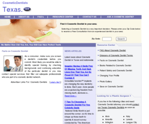 cosmeticdentiststexas.com: Cosmetic Dentists  Texas.com: Locate Cosmetic Dentists In Texas
Cosmetic dentists in Texas area