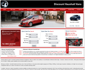 discountvauxhallvans.co.uk: Vauxhall Vans Dealers | New Vauxhall vans | Used Vauxhall Vans | Discount
Vauxhall Vans Dealers from Discount Vauxhall vans are some of the cheapest New Vauxhall Vans and Used Vauxhall Vans in the UK. 