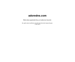 adoredns.com: adoredns.com >> Yapim Asamasinda >> Under Construction
