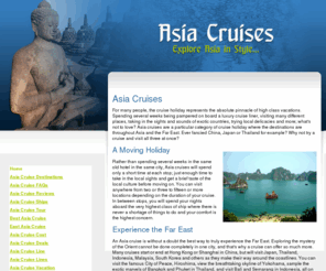 asia-cruise.com: Asia Cruises
Asia Cruises