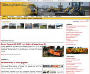 dumper.nl: Welkom op Dumper.nl
Alles over de (knik-)dumper, een website met onder meer bedrijven, vacatures, foto's, dumper.nl kleding, een forum en veel meer!