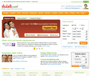 gabitshaadi.com: Matrimonial Sites - Indian Matrimonials - Marriage - Relationship
Matrimonial Sites - Indian Matrimonial - Marriage. No.1 Matrimonial Services Provider. Add your Free Matrimonial Profile Now! and Contact Partners for FREE!