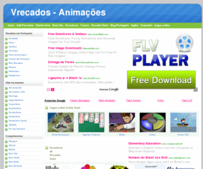 kirecados.com: Vrecados - Recados, Flashes, Frases, Geradores para Orkut, Hi5.. Jogos Online e Muito mais - Tudo Grátis!
Lindas mensagens do dia, mensagens para orkut e comentarios para hi5, mensagens de amor, mensagens de amizade, mensagens de aniversario, mensagem de reflexão, otimismo, pensamentos, mensagens especiais, mensagens virtuais, paz, humor e muito mais - Tudo Grátis!