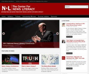 newsliteracy.com: The Center for News Literacy | information and news from stony brook center for news literacy
information and news from stony brook center for news literacy