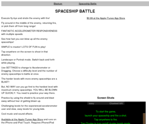 ontheshoulder.com: Spaceship Battle
