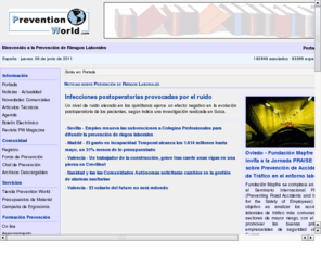 prevention-world.com: Prevention-World.com - Prevención de Riesgos Laborales
El principal portal sobre Prevención de Riesgos Laborales en Español