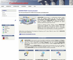 sokrates-communicator.org: SOKRATES® Communicator
SOKRATES Communicator - your personal assistant in today's world of information